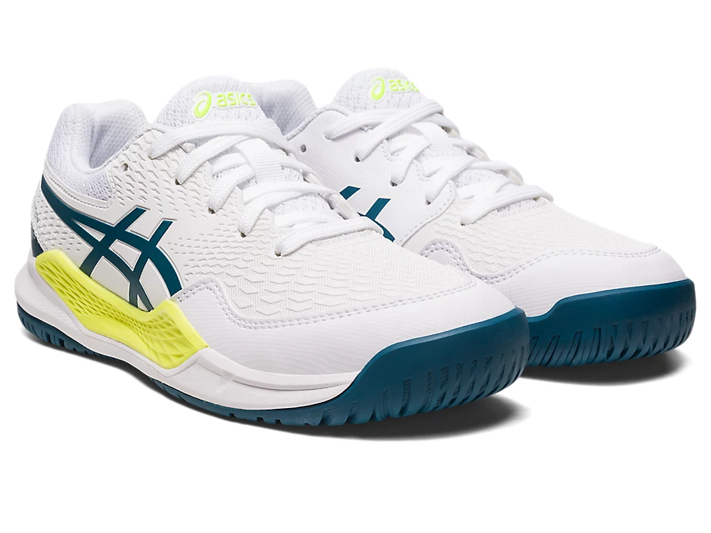  Giày Asics Gel Resolution 9 GS 'White Restful Teal' 