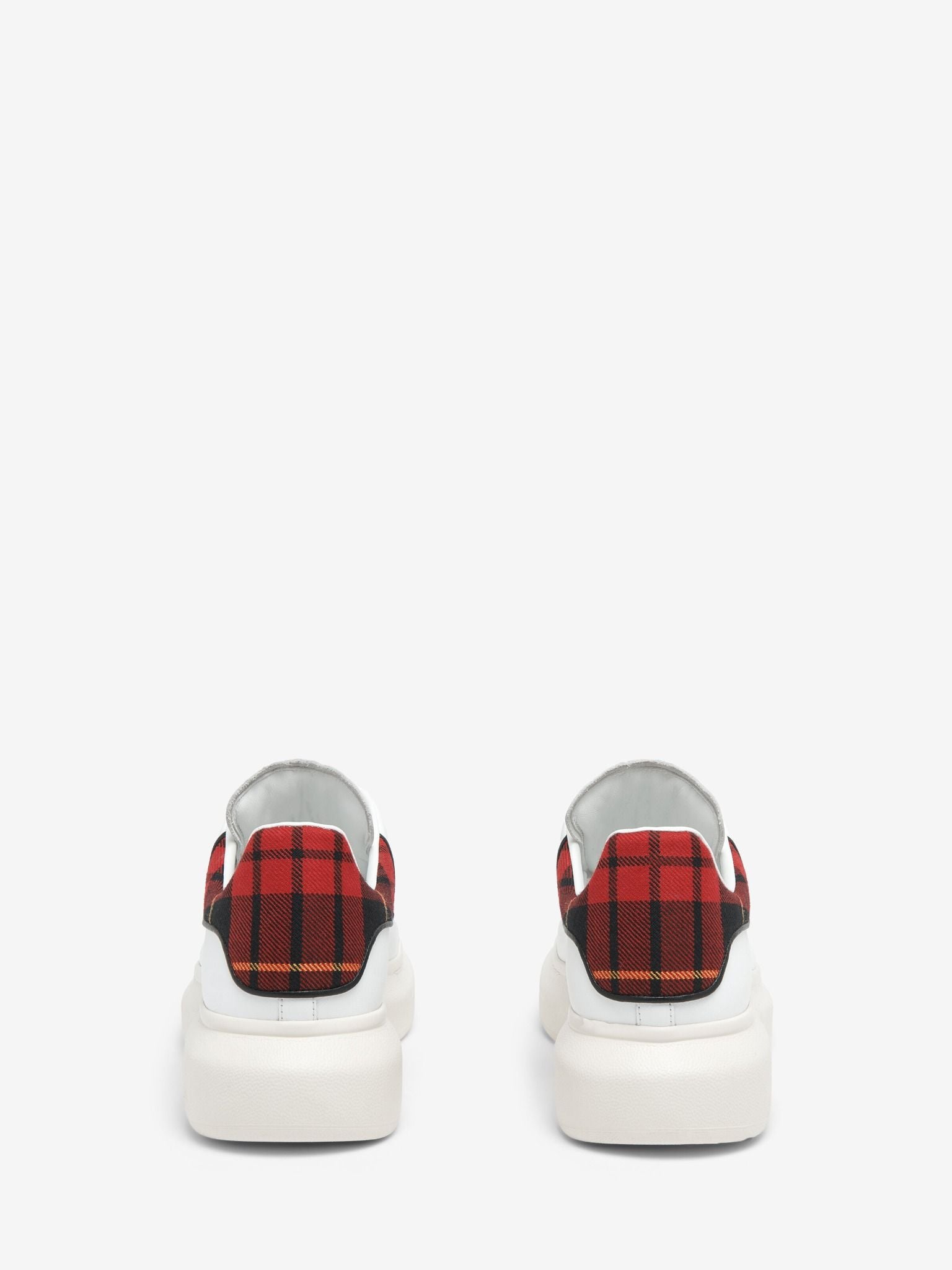  Giày Nam Alexander McQueen Oversized 'White Red' 