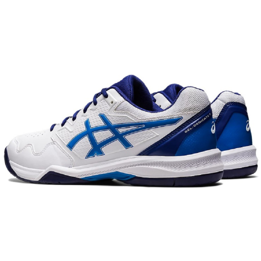  Giày Nam Asics Gel Dedicate 7 'White Electric Blue' 
