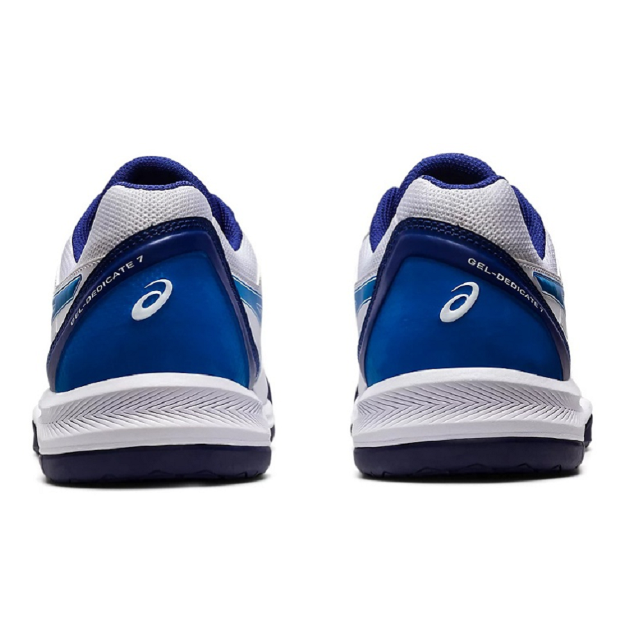  Giày Nam Asics Gel Dedicate 7 'White Electric Blue' 