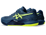  Giày Nam Asics Gel Resolution 9 2E Wide 'Mako Blue' 