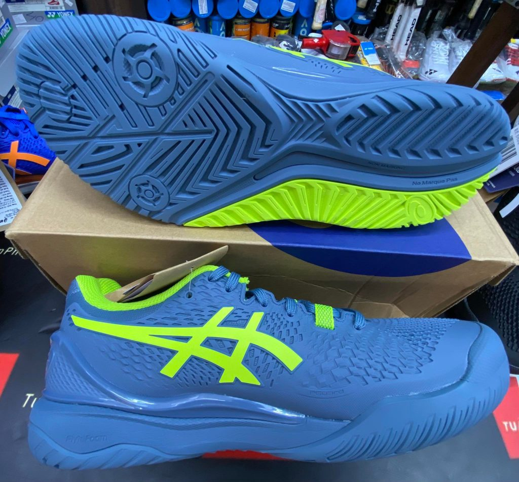  Giày Nam Asics Gel Resolution 9 2E Wide 'Mako Blue' 