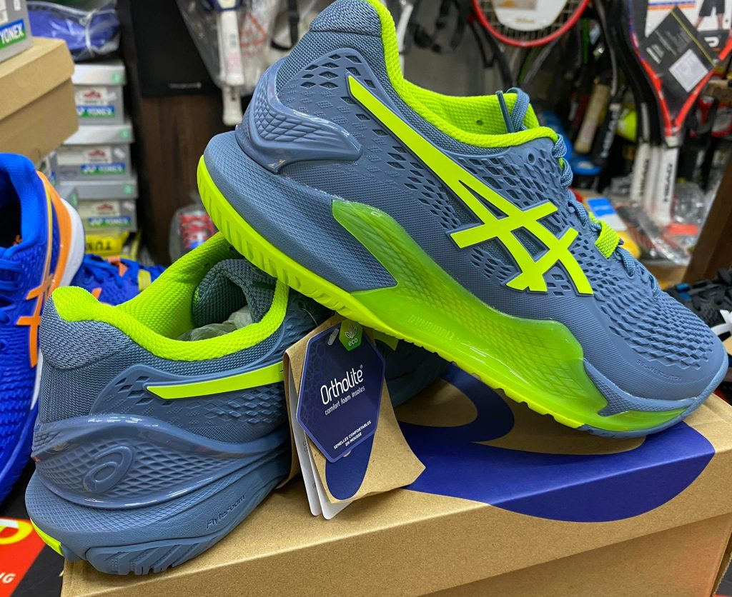  Giày Nam Asics Gel Resolution 9 2E Wide 'Mako Blue' 