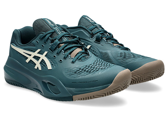  Giày Nam Asics Gel-Resolution X 'Saxon Green Birch' 