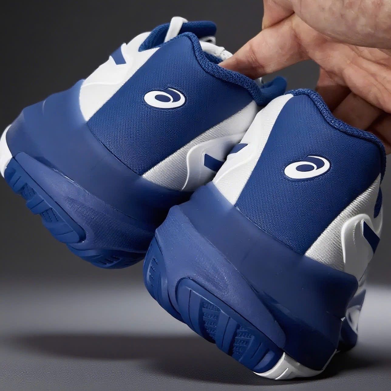  Giày Nam Asics Gel-Resolution X 'White Dark Cobalt' 