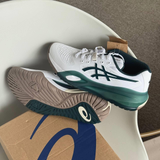  Giày Nam Asics Gel-Resolution X 'White Saxon Green' 