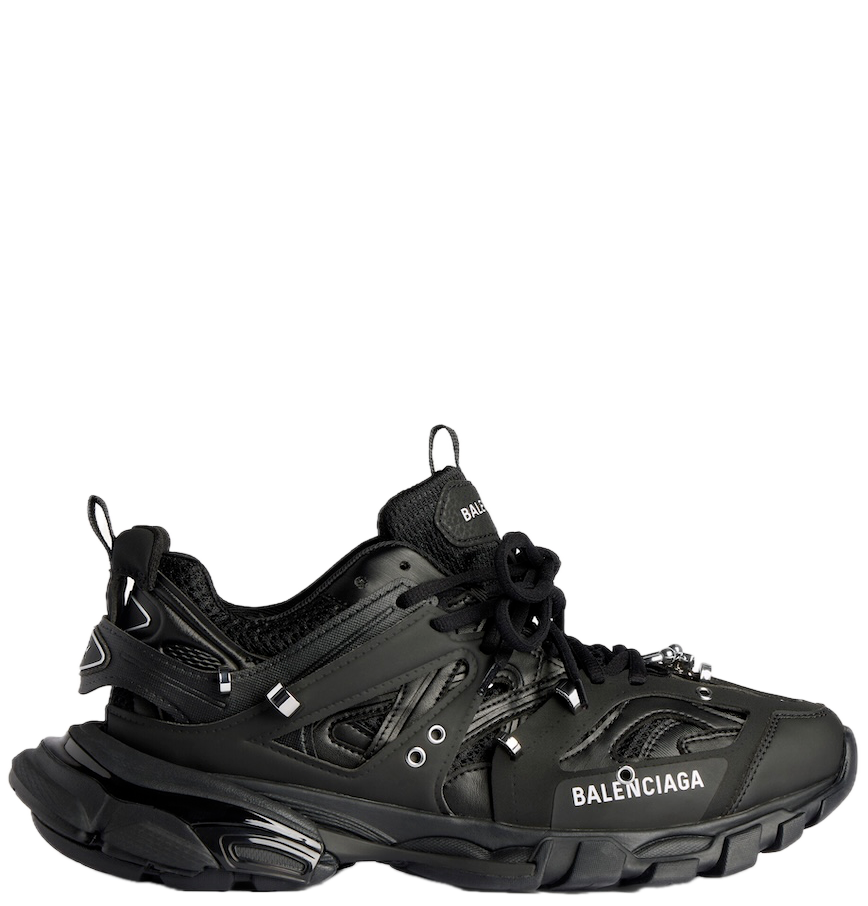  Giày Nam Balenciaga Track Piercing Sneaker 'Black' 