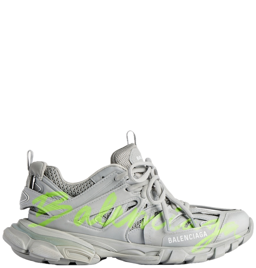  Giày Nam Balenciaga Track Signature Sneaker 'Grey' 