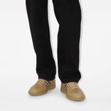  Giày Nam Burberry Leather Check Terrace Sneakers 'Sand'​ 