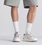  Giày Nam Dior B57 Dribble Low-Top Sneaker 'White' 