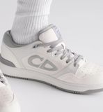  Giày Nam Dior B57 Dribble Low-Top Sneaker 'White' 