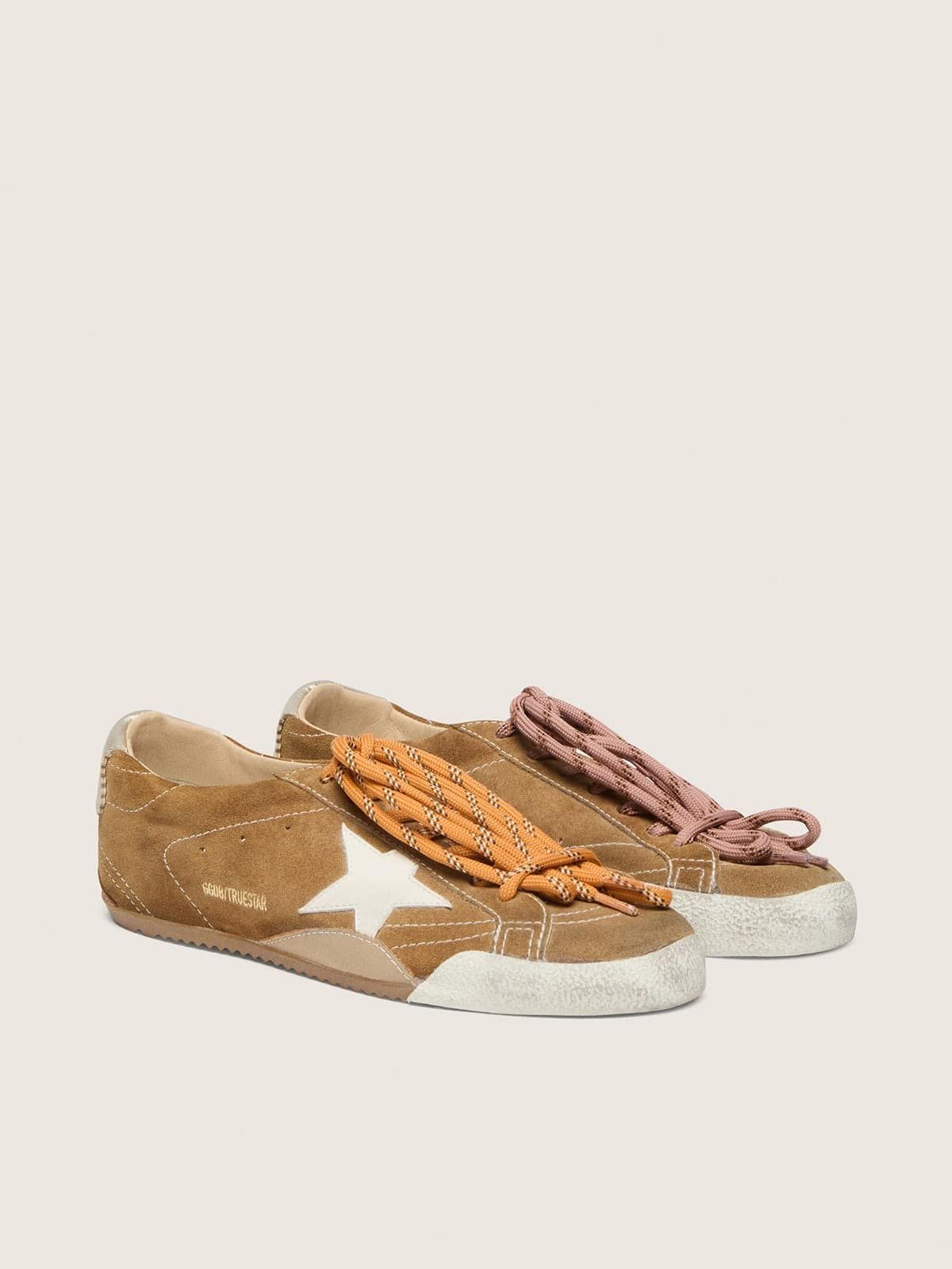  Giày Nam Golden Goose True-Star 'Tobacco' 