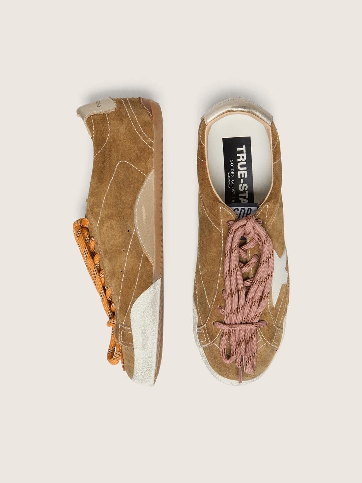  Giày Nam Golden Goose True-Star 'Tobacco' 