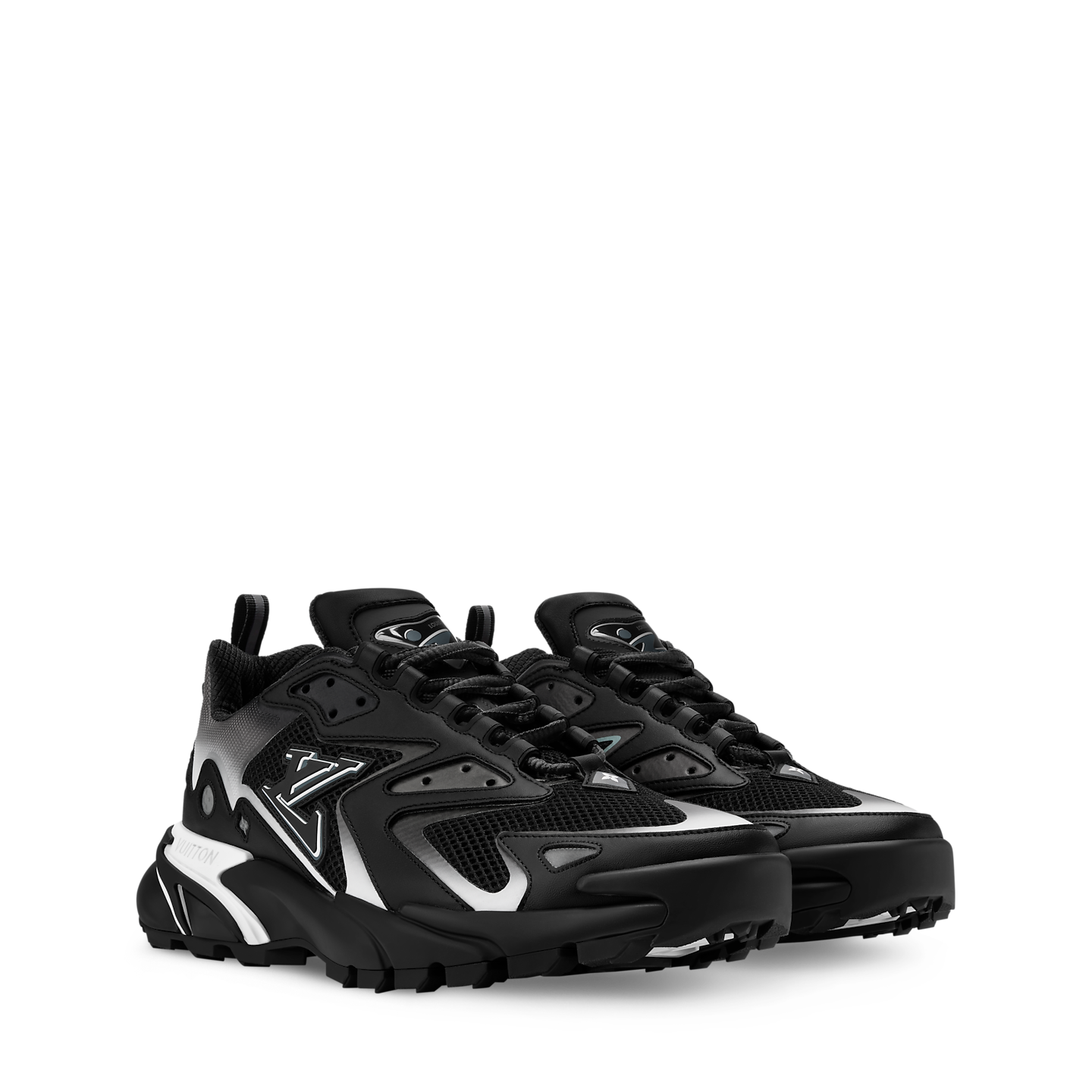  Giày Nam Louis Vuitton LV Runner Tatic Trainers 'Black' 