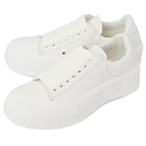  Giày Nữ Alexander Mcqueen Deck Plimsol 'White' 