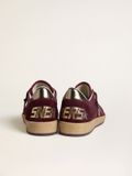 Giày Nữ Golden Goose Ball Star 'Burgundy' 