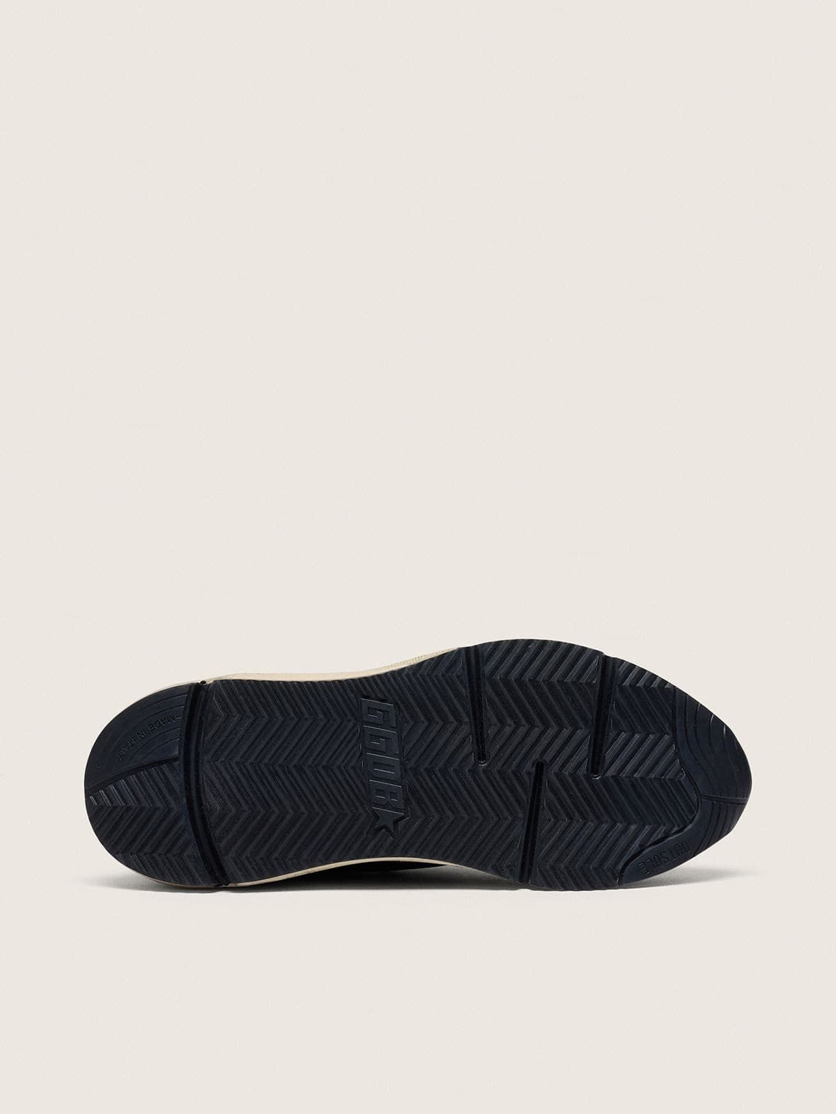  Giày Nữ Golden Goose Running Sole 'Black' 