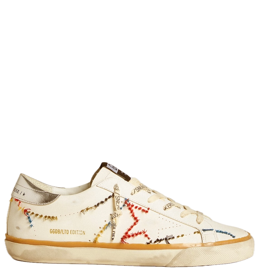  Giày Nữ Golden Goose Super-Star LTD 'White' 
