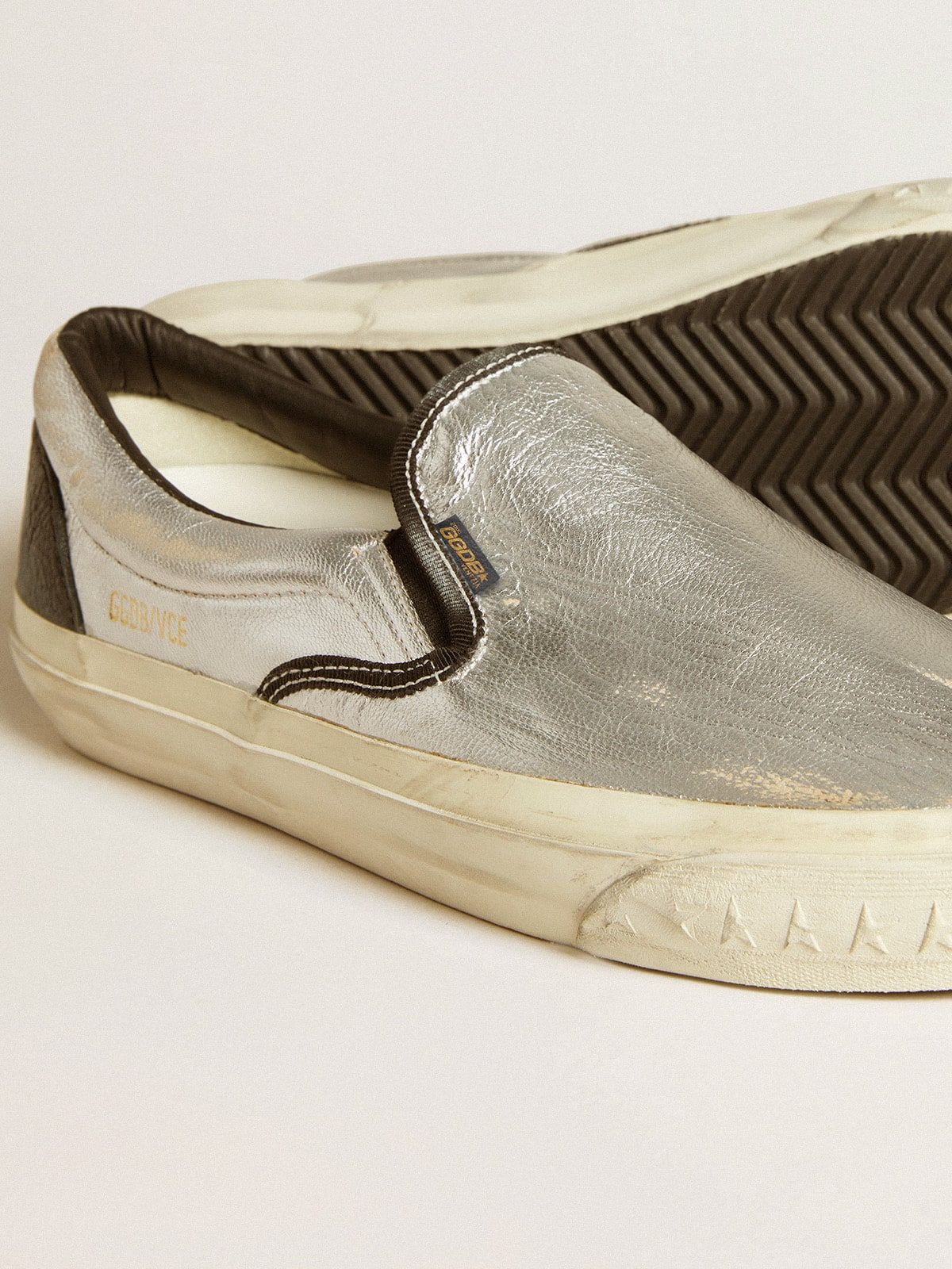  Giày Nữ Golden Goose VCE Penstar 'Silver' 