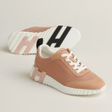  Giày Nữ Hermes Bouncing Sneaker 'Beige Perlino' 