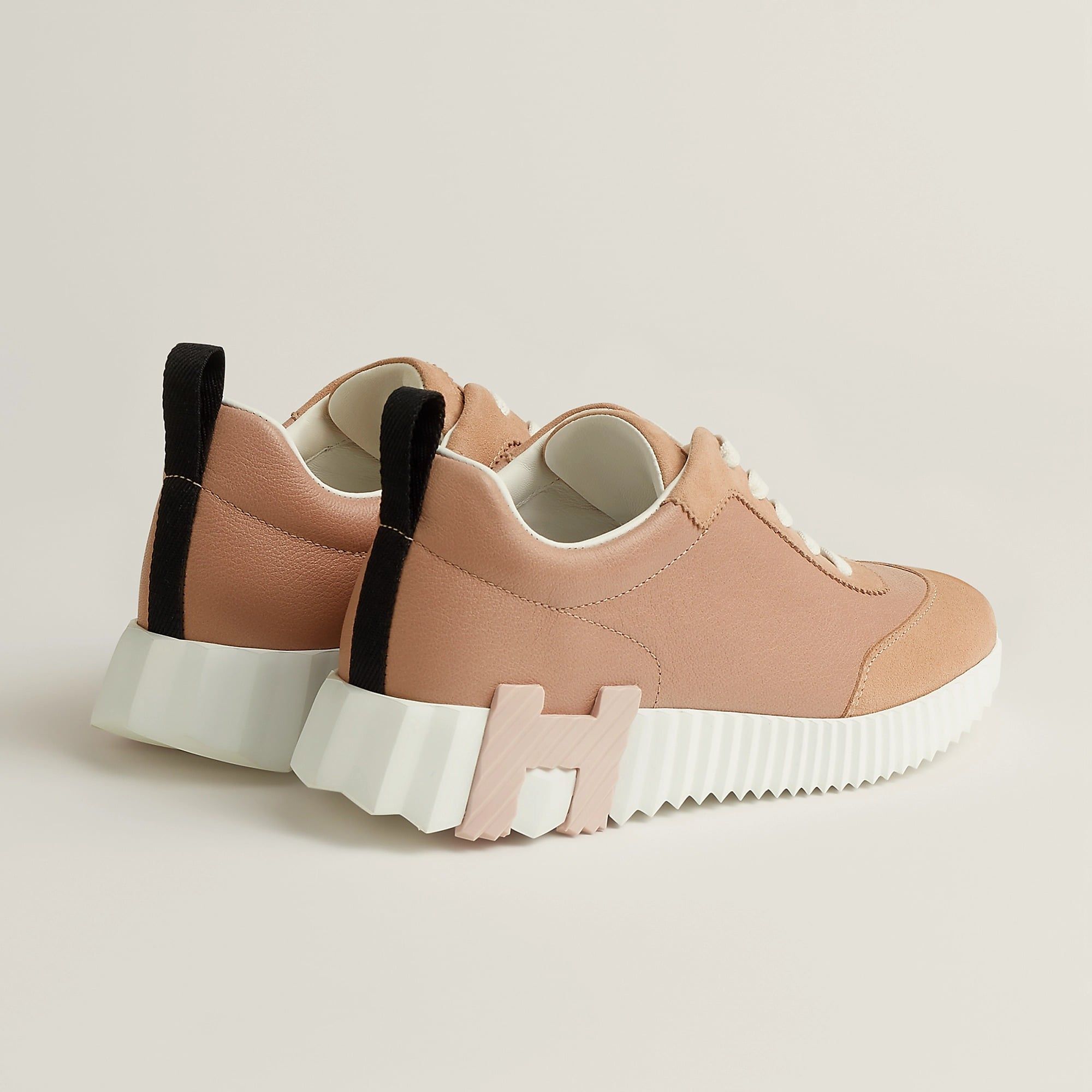  Giày Nữ Hermes Bouncing Sneaker 'Beige Perlino' 