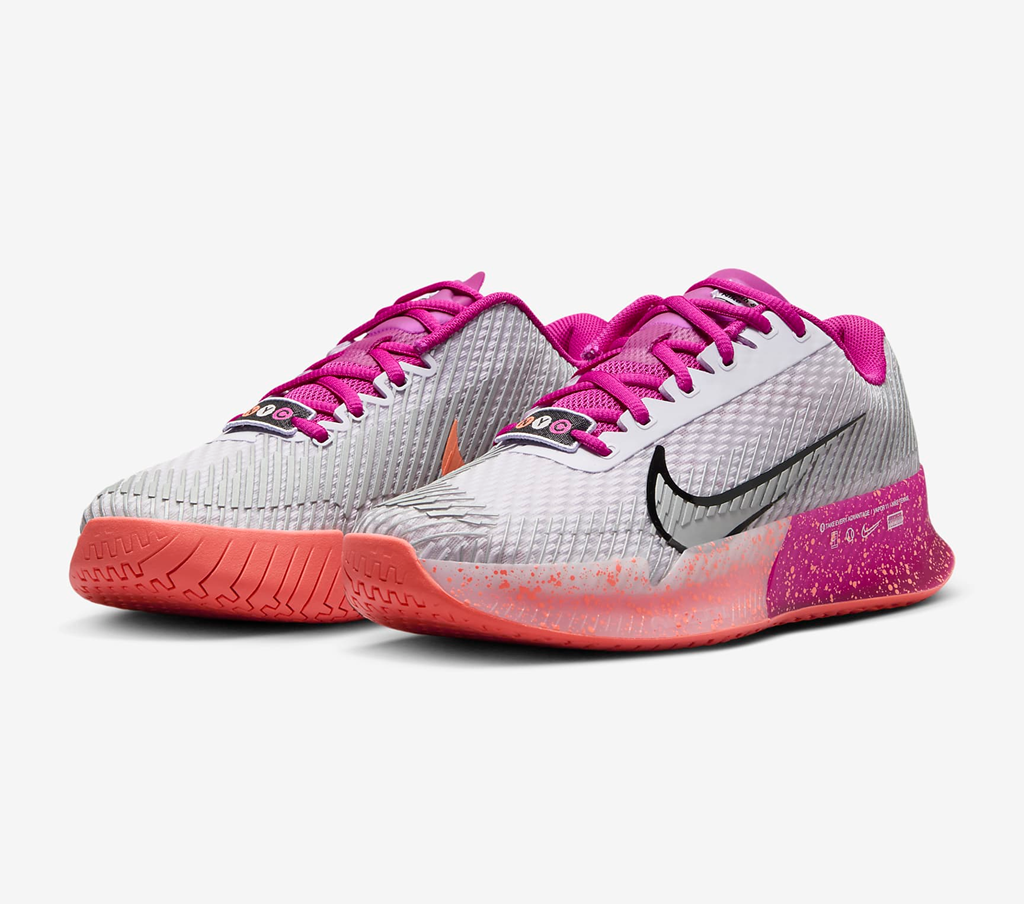  Giày Nữ Nike Court Vapor 11 HC Premium 'Barely Grape' 