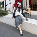  Giày Nữ Onitsuka Tiger Mexico 66 TGRS 'Black Cream' 