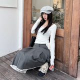  Giày Nữ Onitsuka Tiger Mexico 66 TGRS 'Black Cream' 