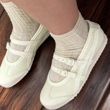  Giày Nữ Onitsuka Tiger Mexico 66 TGRS 'Ivory Cream' 