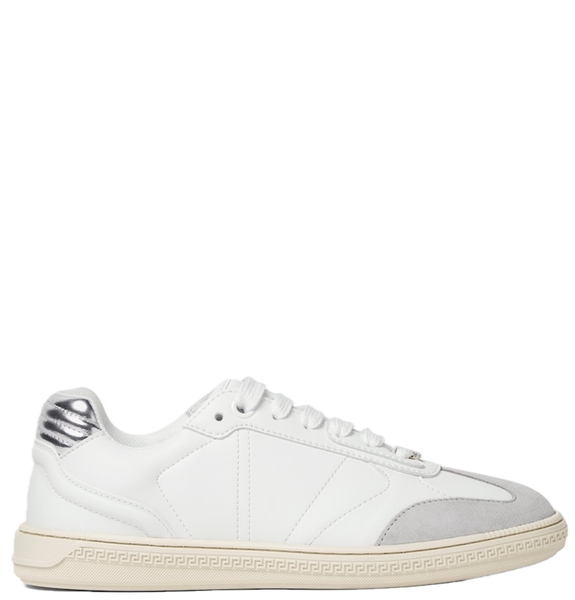  Giày Nữ Versace Greca Court Trainers 'White' 