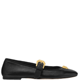  Giày Nữ Versace La Medusa Ballerinas 'Black' 