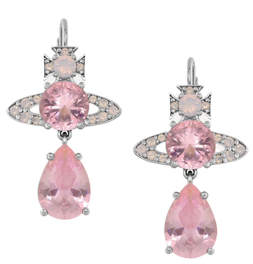  Khuyên Tai Nữ Vivienne Westwood Ismene Drop 'Pink' 