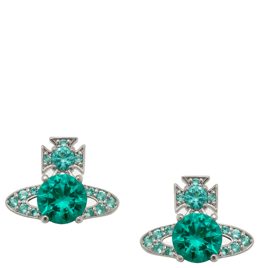  Khuyên Tai Nữ Vivienne Westwood Ismene 'Turquoise' 