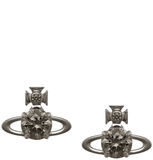  Khuyên Tai Nữ Vivienne Westwood Reina Large 'Grey' 