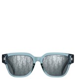 Kính Dior Oblique S1F Transparent Sunglasses 'Blue' 