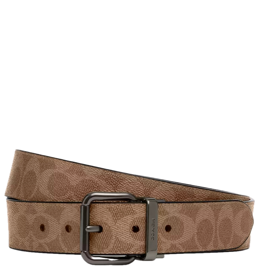  Thắt Lưng Coach Roller Buckle Cut To Size Belt 'Brown' 