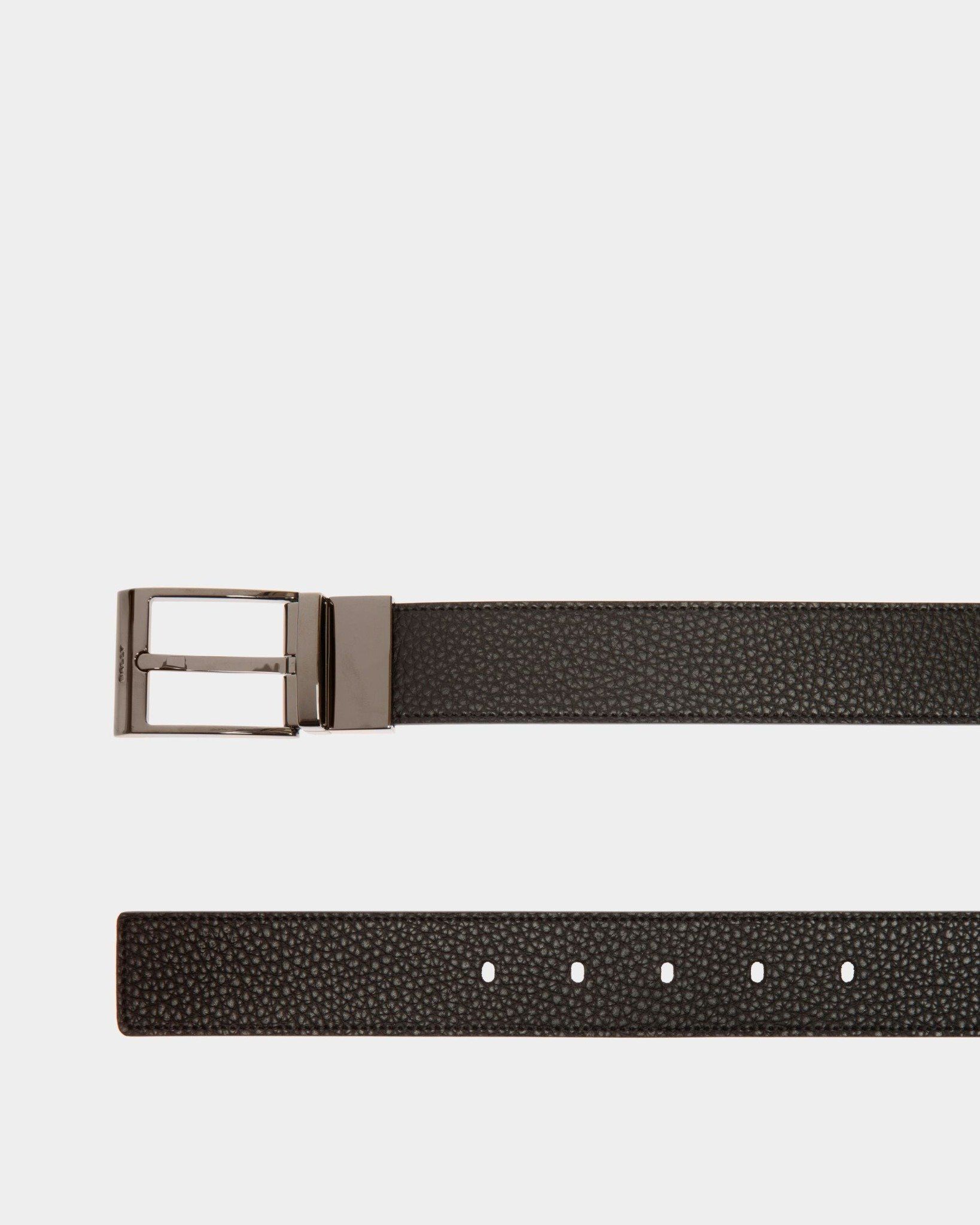  Thắt Lưng Nam Bally Shiffie 35mm Reversible Belt 'Black' 