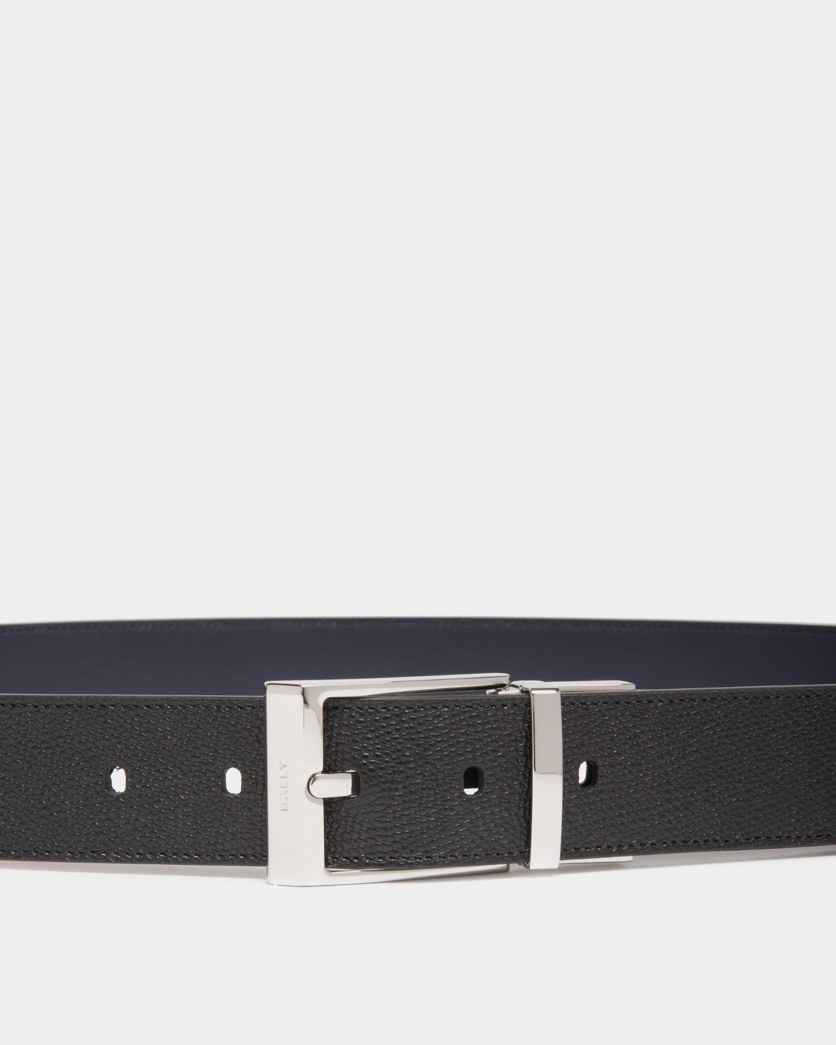  Thắt Lưng Nam Bally Shiffie 35mm Reversible Belt 'Black' 