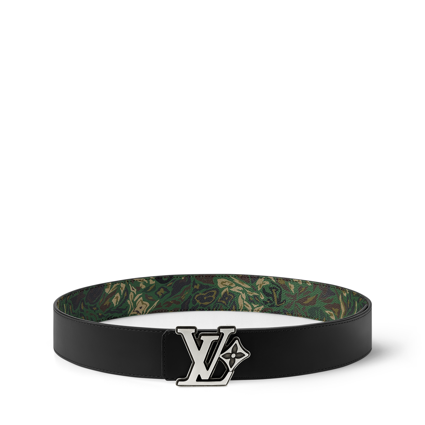  Thắt Lưng Nam Louis Vuitton Flower Camoflage Belt 'Green' 