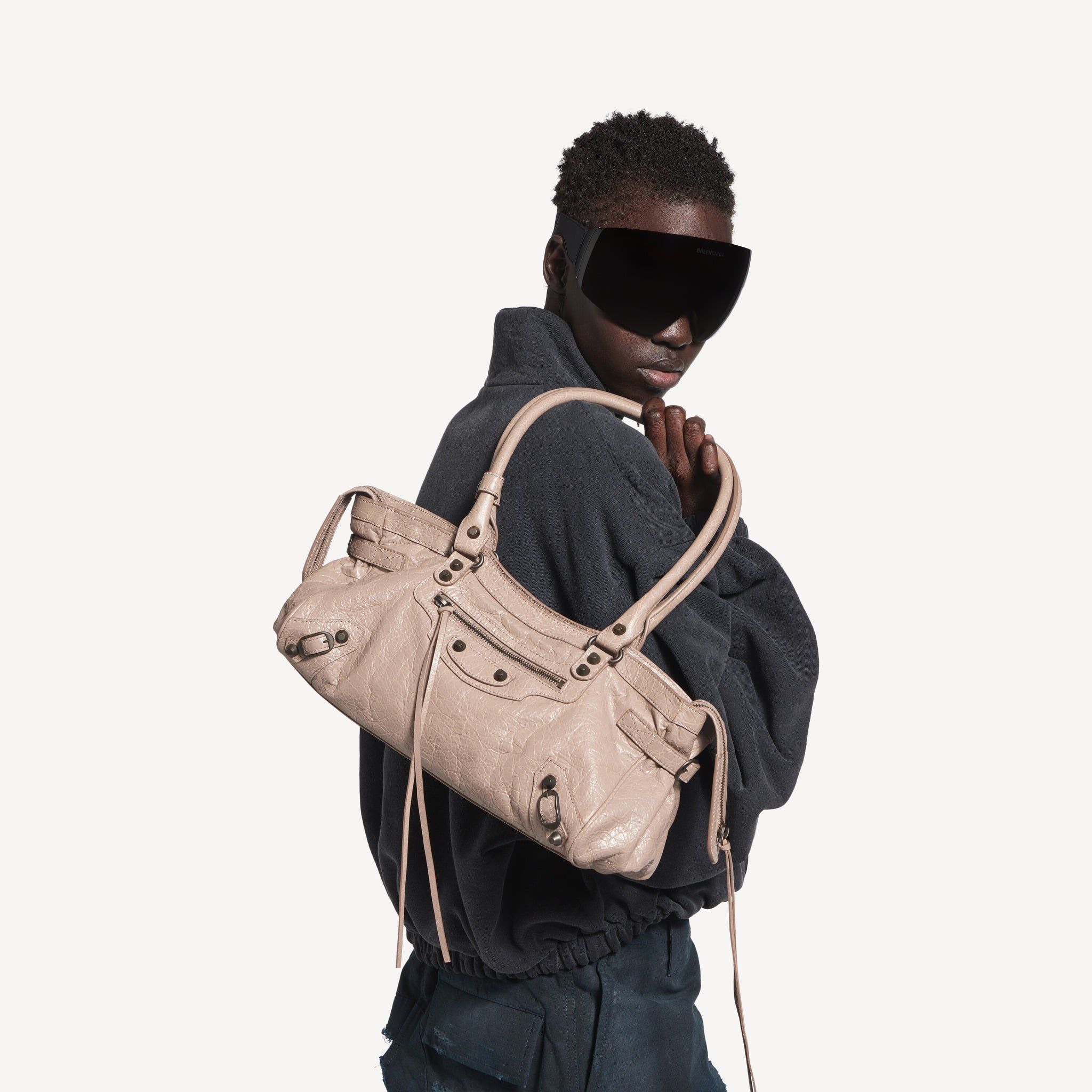  Túi Nữ Balenciaga Le City Bag East-west 'Sesame' 