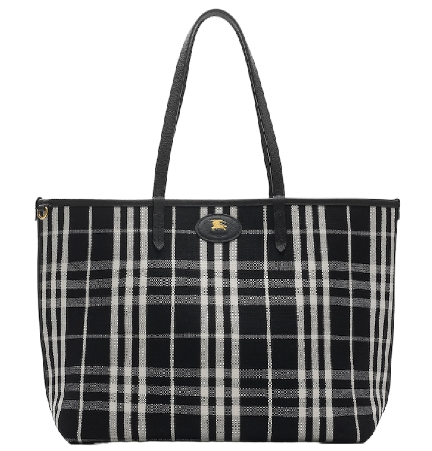  Túi Nữ Burberry Medium Reversible Bloomsbury Tote​ 'Black' 