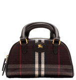  Túi Nữ Burberry Mini Highlands Bowling Bag​ 'Mahogany Red' 
