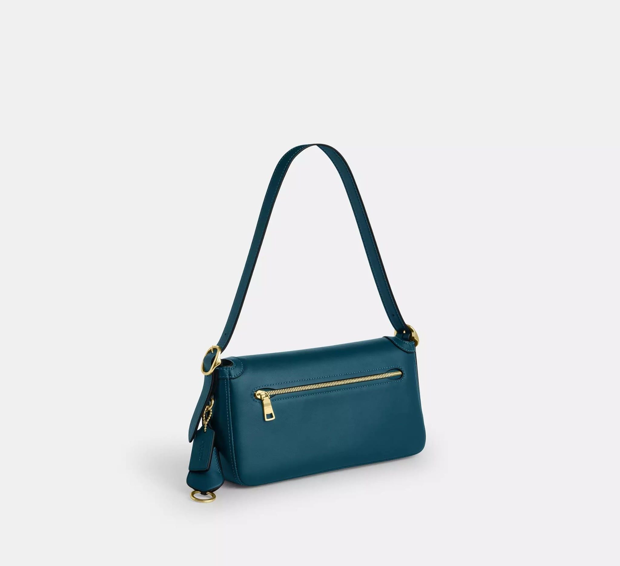  Túi Nữ Coach Etta Small Flap Shoulder Bag 'Teal Ink' 