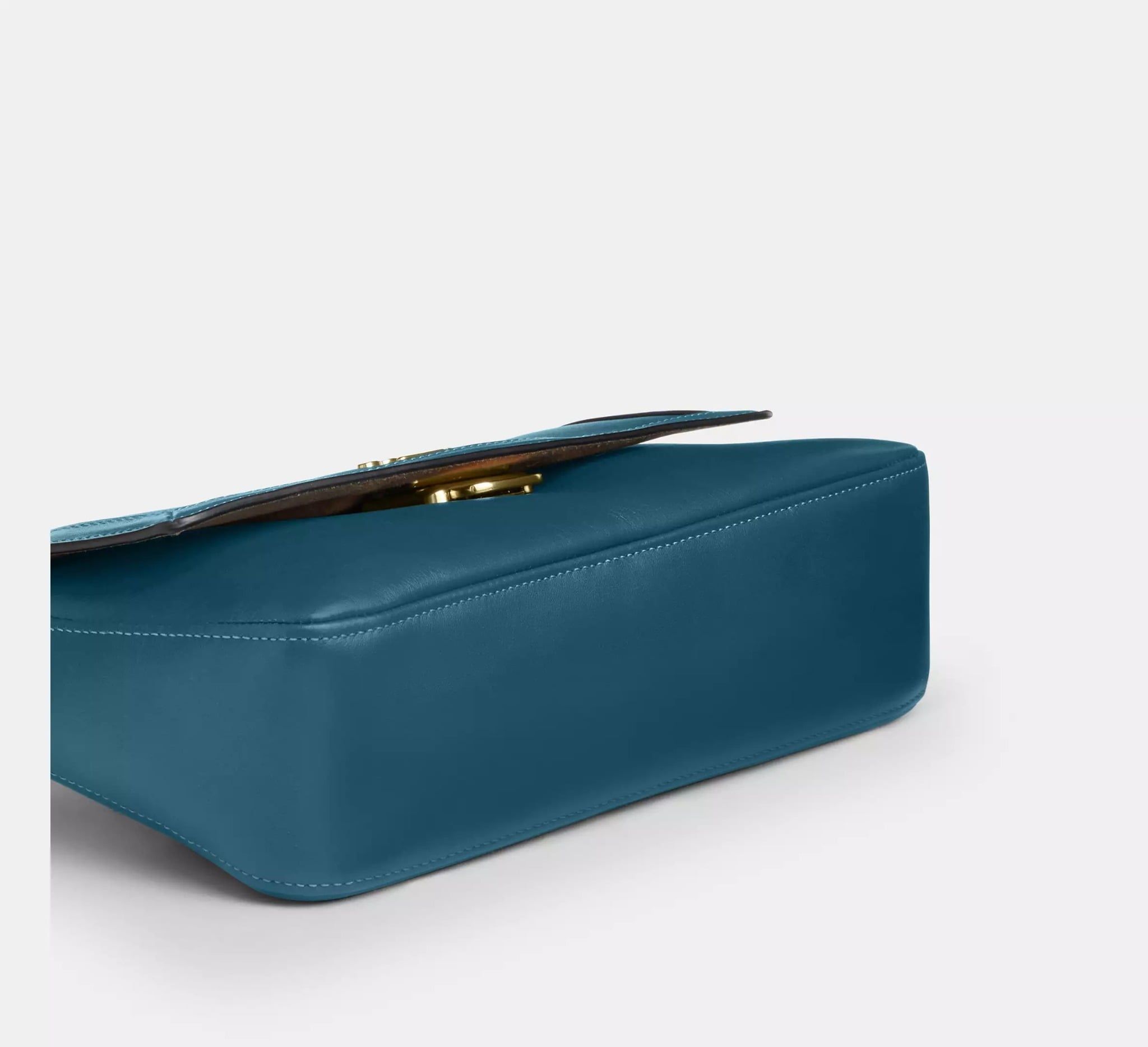  Túi Nữ Coach Etta Small Flap Shoulder Bag 'Teal Ink' 