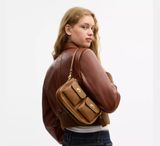  Túi Nữ Coach Twin Turnlock Waverly Bag 'Muted Olive' 