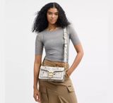  Túi Nữ Coach X Peanuts Tabby Shoulder Bag 26 'Chalk' 