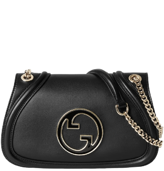  Túi Nữ Gucci Blondie Medium Shoulder Bag 'Black' 