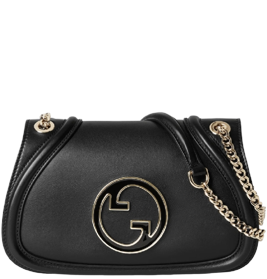  Túi Nữ Gucci Blondie Medium Shoulder Bag 'Black' 