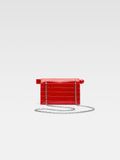  Túi Nữ Jacquemus Small Rond Carré Clutch 'Red' 