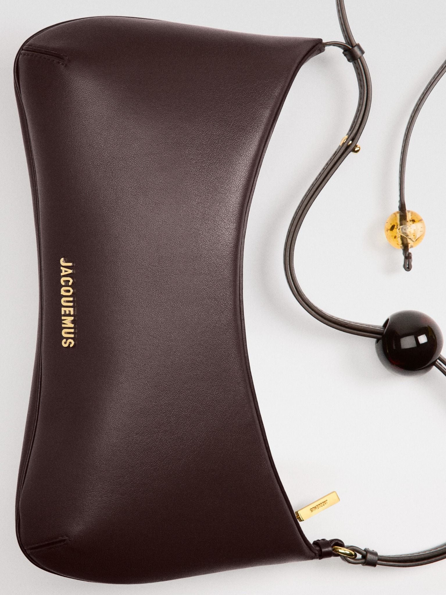  Túi Nữ Jacquemus The Large Bisou Perle 'Brown' 